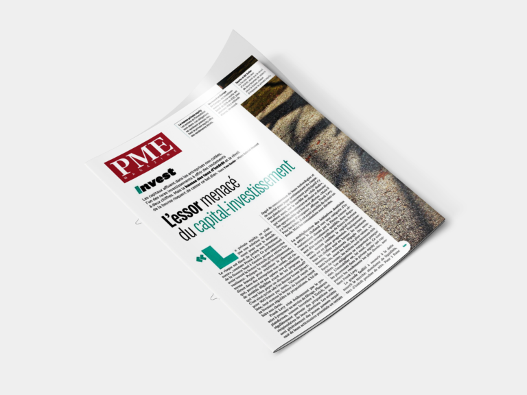 Extrait d'article PME Magazine concernant INVEST DIRECT